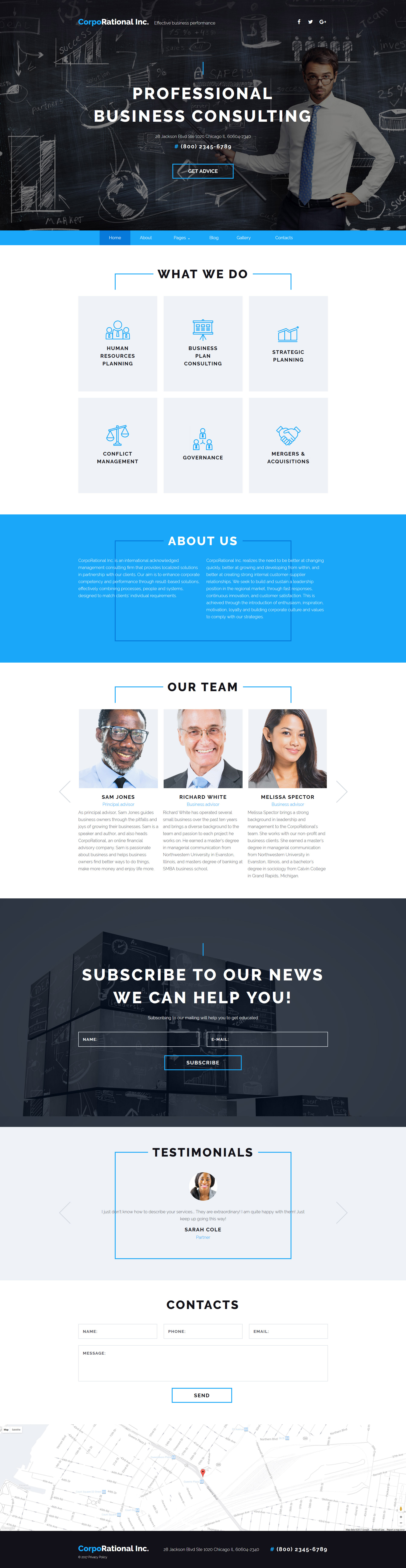 CorpoRational Inc – Business Consulting Joomla Template