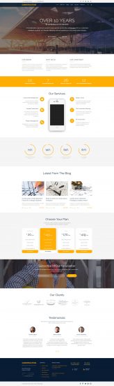 Construction Company Responsive Joomla Template