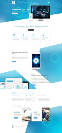 Shield - The Best Security App Joomla Template