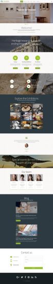 The Museum - Art & History Museum Responsive Joomla Template