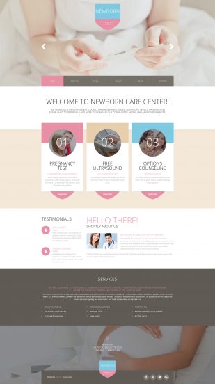 Newborn Responsive Joomla Template