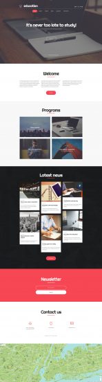 Education Template Responsive Joomla Template