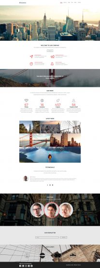 Consulting Template Responsive Joomla Template