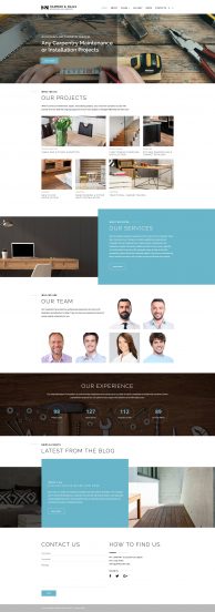 Woodworking Responsive Joomla Template