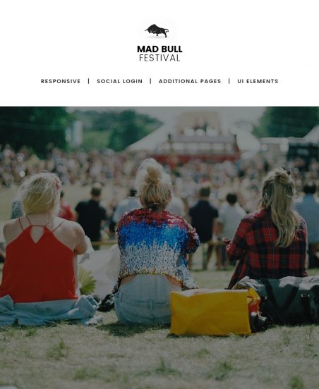 Music Festival Template Responsive Joomla Template