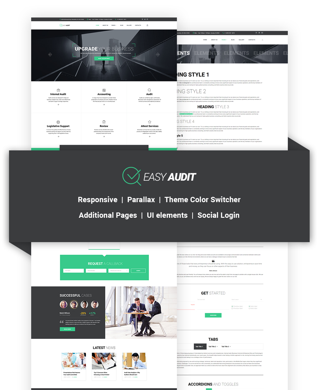 Business Responsive Joomla Template