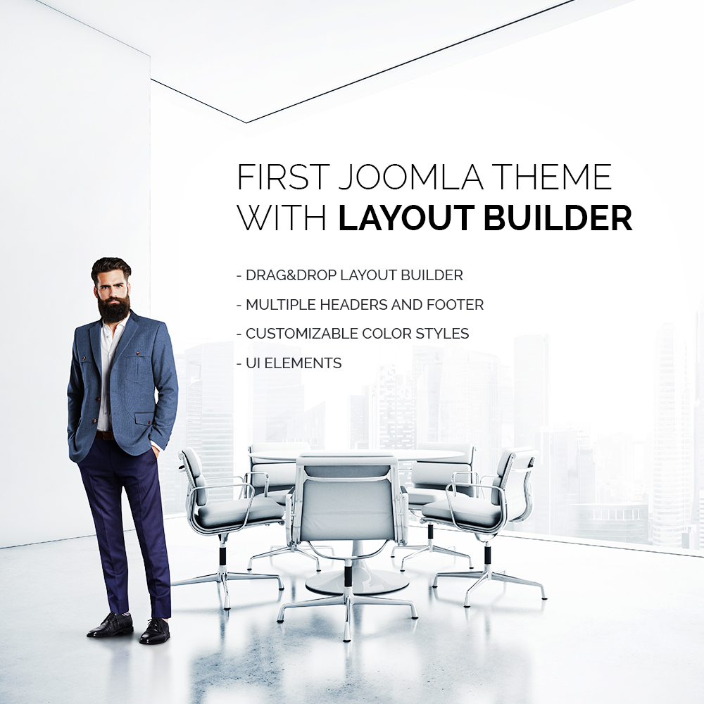 SEO Website Template Responsive Joomla Template