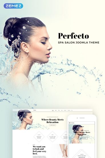 Perfecto - Spa Salon Joomla Template