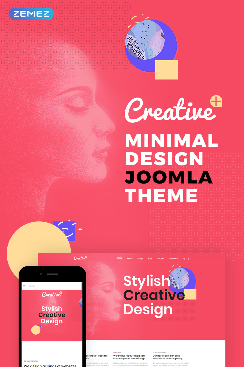 Creative – Web Design Studio Joomla Template