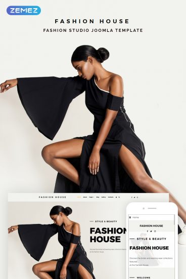 Fashion House - Fashion Joomla Template