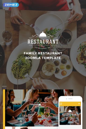 ROOM - Gorgeous Restaurant Joomla Template