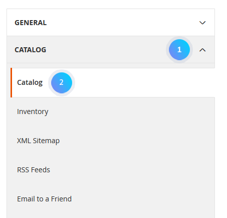 flat catalog Magento 2