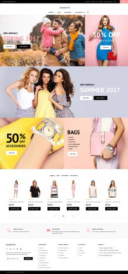 Kernippi - Apparel Store Magento Theme