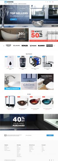 Schapiro - Plumbing Supplies Magento Theme