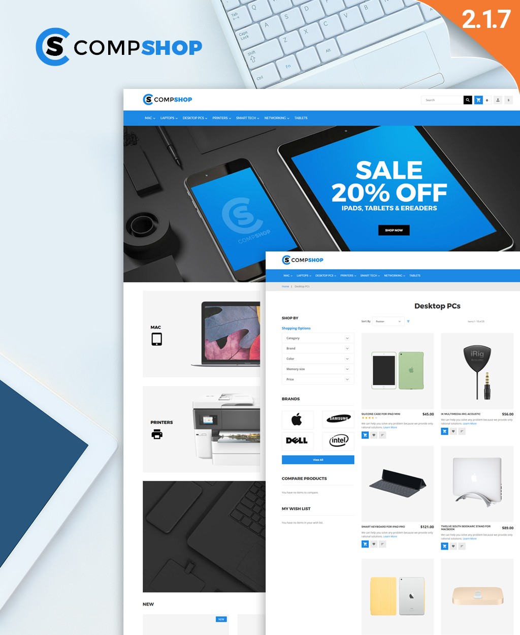 CompShop – Computer Store Magento Theme