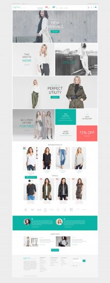 Ketty - Fashion Store Magento Theme