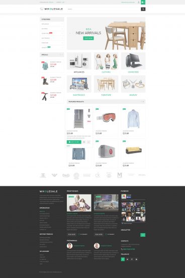 Online Warehouse Magento Theme