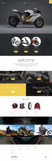 Motorsports Store Magento Theme