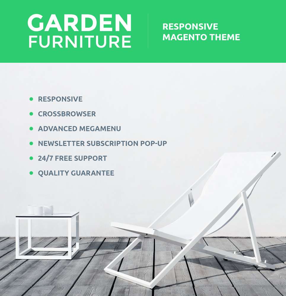 Garden Furniture Magento Theme