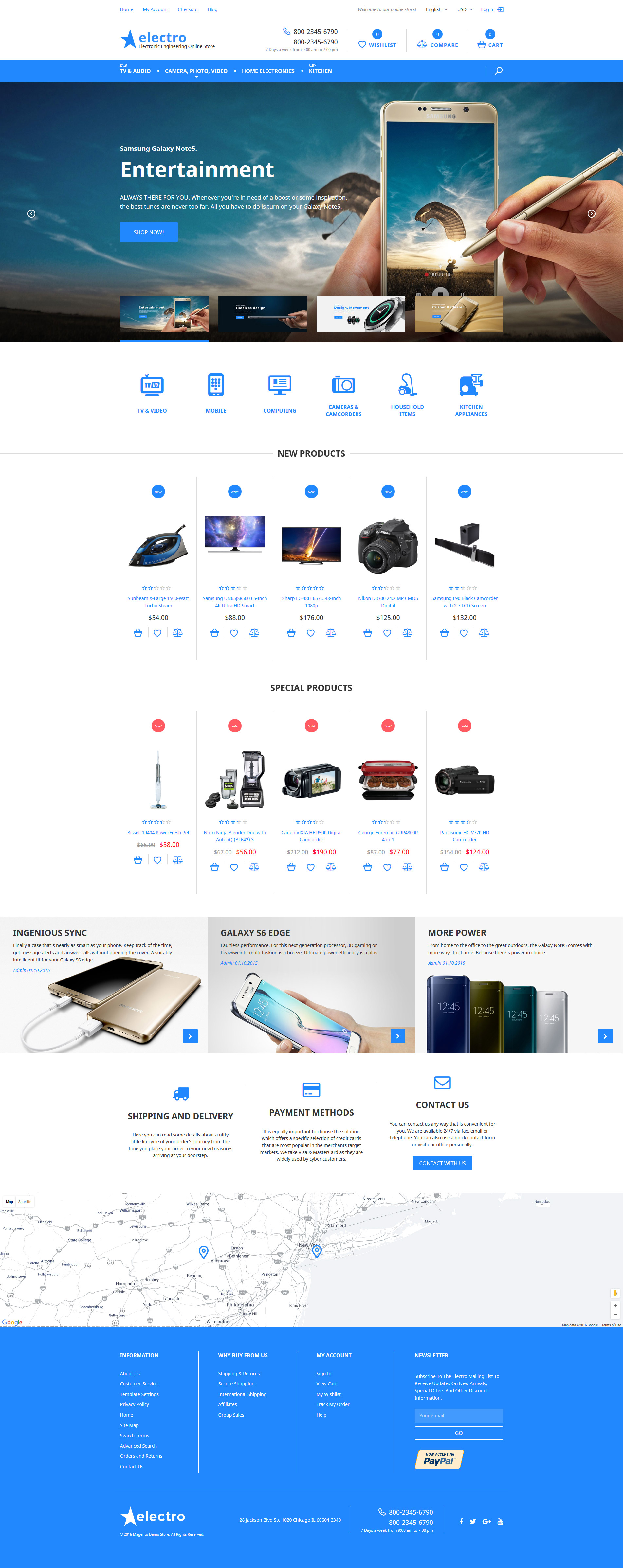 Electro Magento Theme