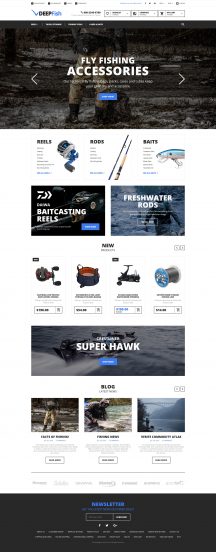 DeepFish Magento Theme