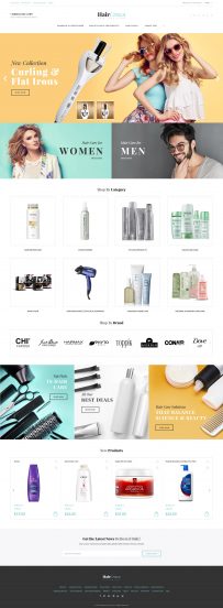 HairCrown - Hair Salon Responsive Magento Theme