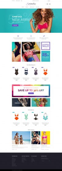 Swimaloo - Swimwear Online Store Magento Theme