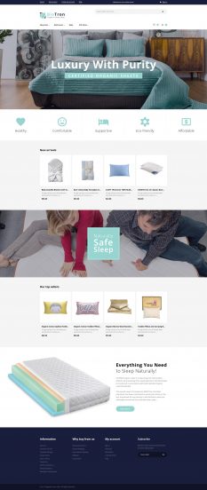 BioTron - Organic Sleep Supplies Shop Responsive Magento Theme