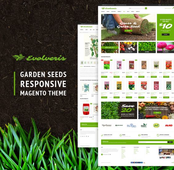 Evolveris Magento Theme