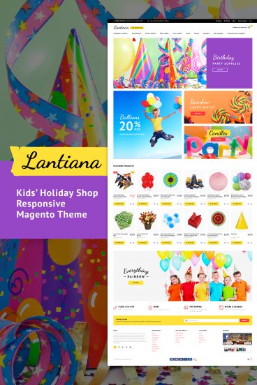 Lantiana Magento Theme