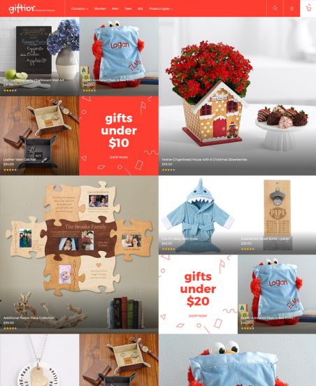 Giftior Magento Theme