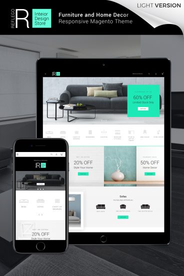 Reflego - Furniture & Home Decor Magento Theme