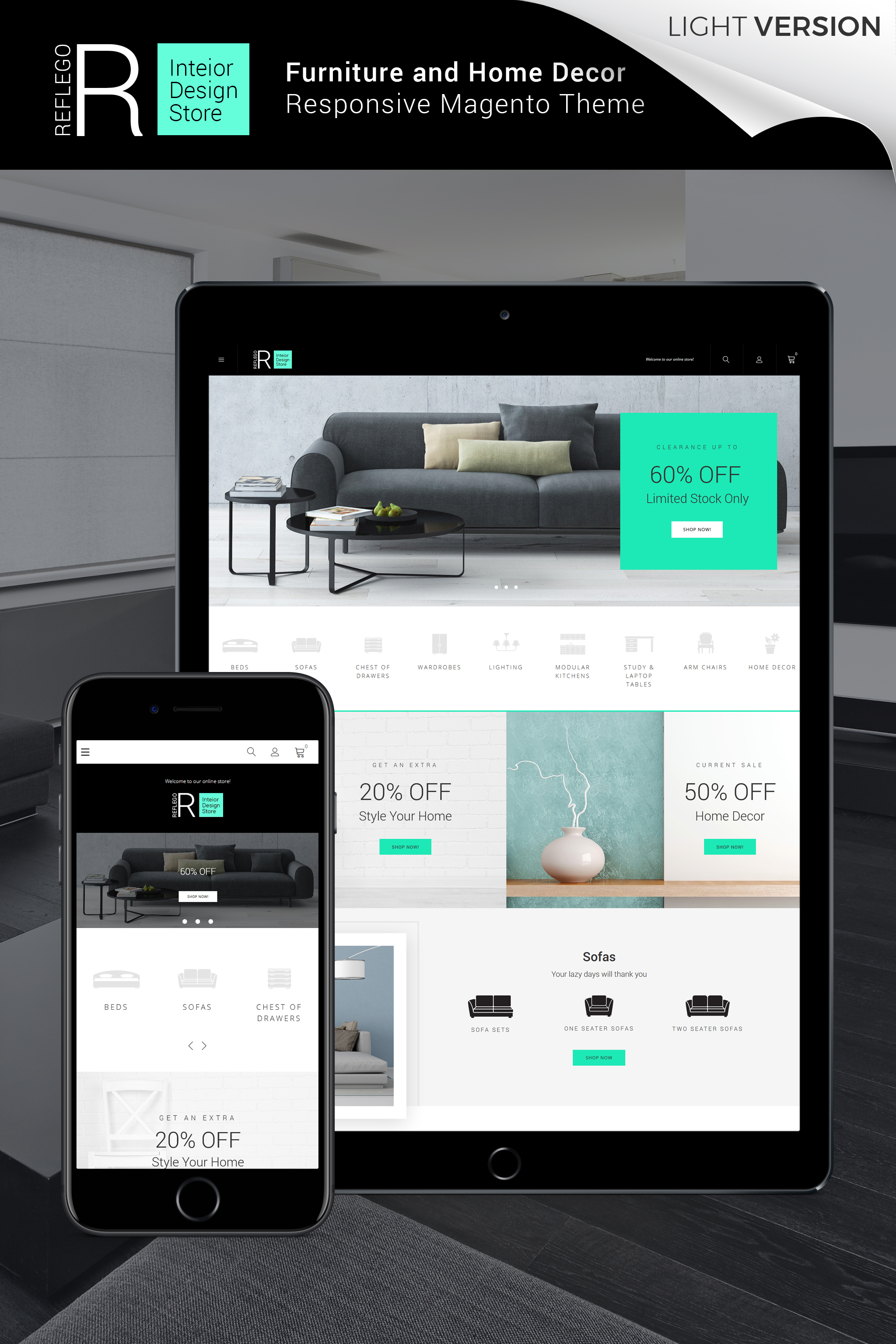 Reflego – Furniture & Home Decor Magento Theme