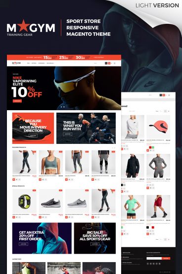 MyGym - Sport Store Magento Theme