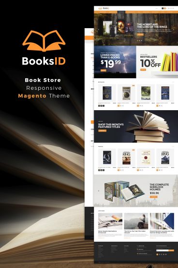 BooksID - Book Store Magento Theme