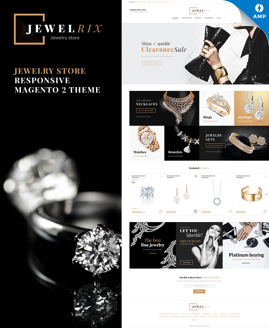 Jewelrix Magento Theme