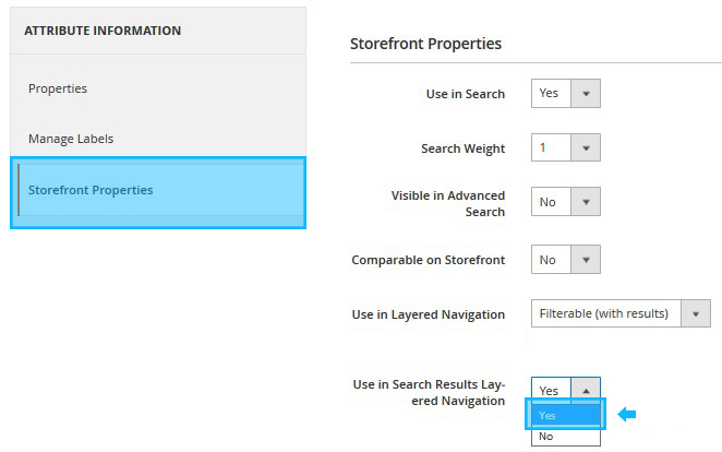 product attribute