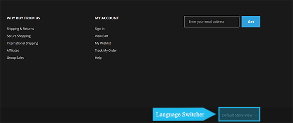 language switcher magento 2