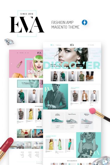 EVA - AMP Fashion Store Magento Theme