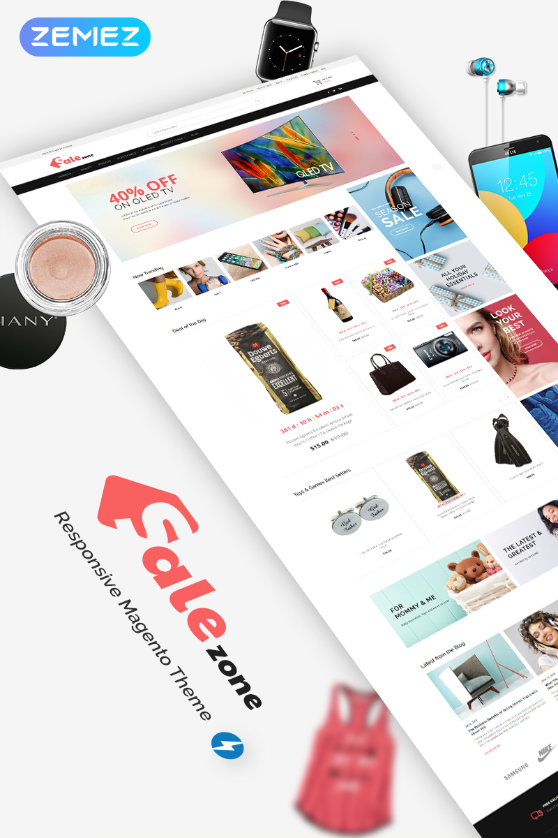 SaleZone – Wholesale Store Magento Theme