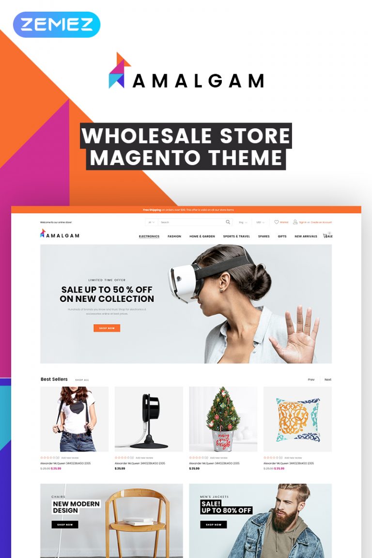 Electronics Review Templates Archives Zemez Magento