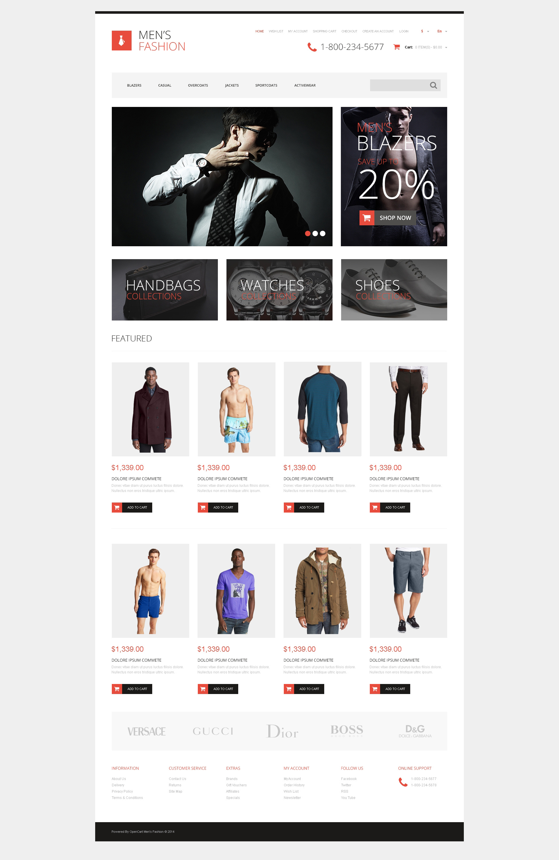 Apparel Template Responsive OpenCart Template