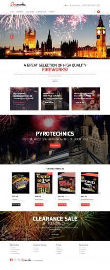 Fireworks Store OpenCart Template