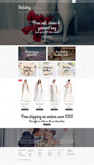 Wedding Store OpenCart Template