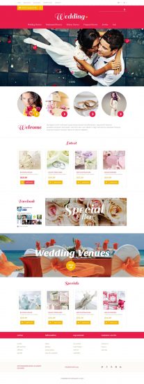 Wedding Store OpenCart Template