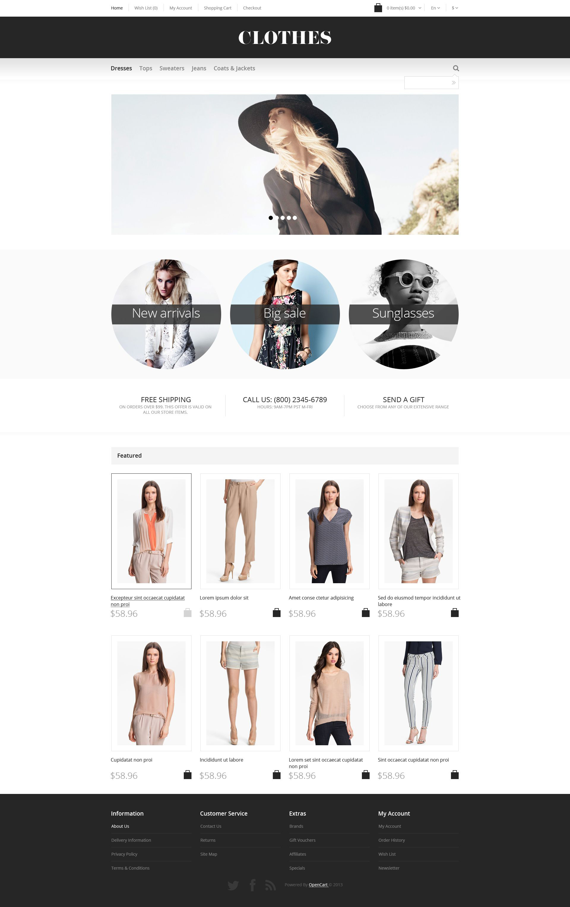 Apparel Template Responsive OpenCart Template