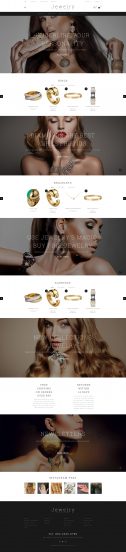 Jewelry Showcase OpenCart Template