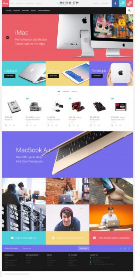 iShop OpenCart Template