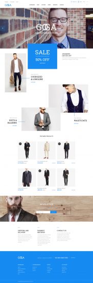 GOGA OpenCart Template