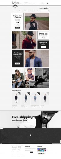 Fashion Store Template Responsive OpenCart Template